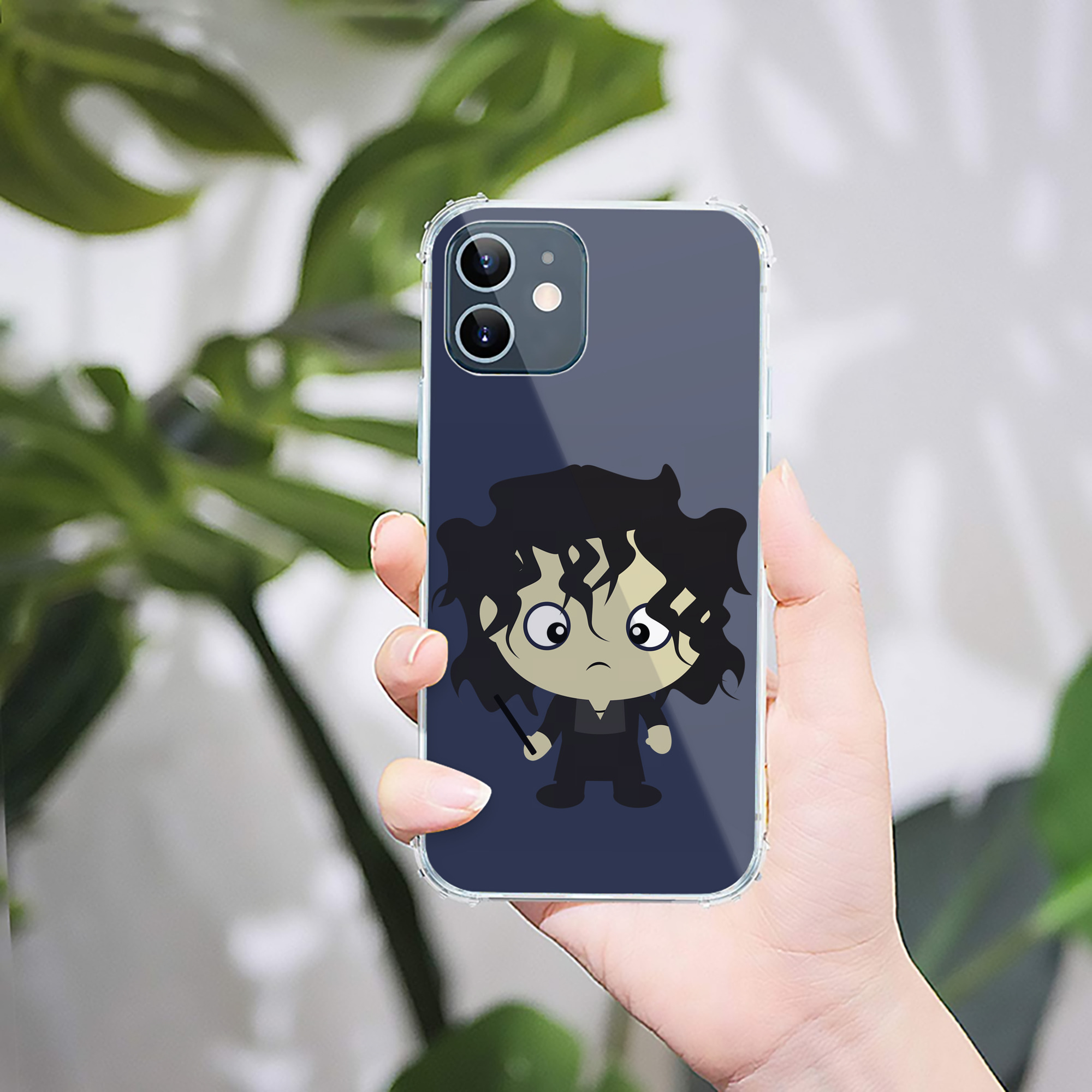 （画像用） Harry Potter ハリー・ポッターシリーズ 【iPhone 12シリーズ対応】透明スマホケース（クリアソフトケース）